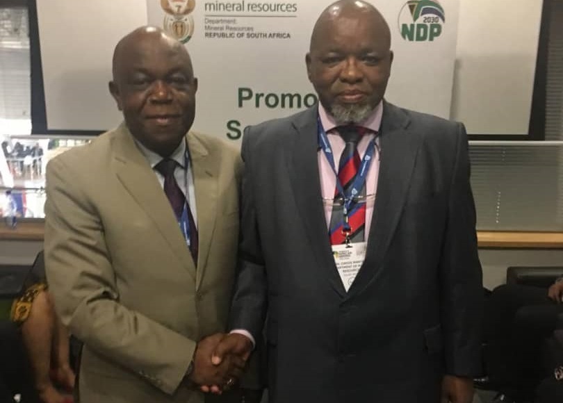 PARTICIPATION DE LA DELEGATION DU MINISTERE DES MINES ET DE LA GEOLOGIE DE LA REPUBLIQUE CENTRAFRICAINE AU FORUM INTERNATIONAL MINING INDABA 2019