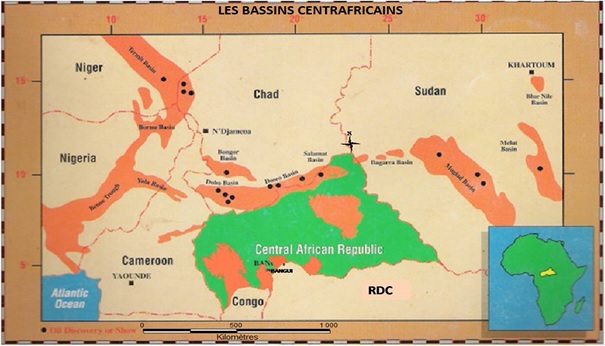 BASSINS SEDIMENTAIRES CENTRAFRICAIN