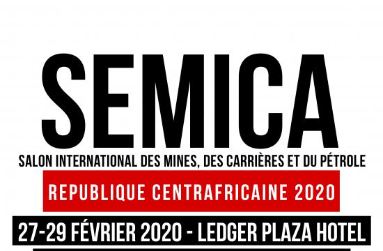 SEMICA CENTRAFRIQUE, Salon International des Mines, des Carrières et du Pétrole